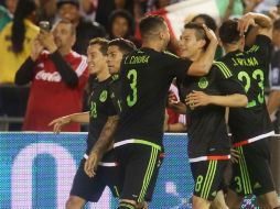 El cuadro mexicano dirigido por Juan Carlos Osorio tiene una cuota de 942 puntos, y es líder de la Concacaf. AFP / S. Huffaker