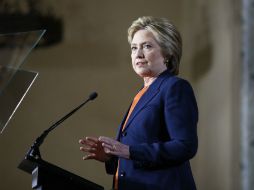 Hillary Clinton destaca que Trump, además de no estar preparado para el puesto, su temperamento es inadecuado. AP / J. Locher