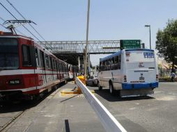El servicio quedó suspendido, y los viajes sólo continuaron de la Estación Juárez hacia Periférico Norte. EL INFORMADOR / ARCHIVO