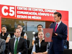 Peña Nieto indicó que el objetivo es que se tenga un número único de emergencia en todo el país. NTX / PRESIDENCIA