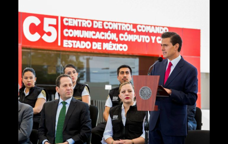 Peña Nieto indicó que el objetivo es que se tenga un número único de emergencia en todo el país. NTX / PRESIDENCIA