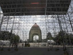 Los trabajos continuan para dejarla lista el 7 de junio. SUN / J. Reyes