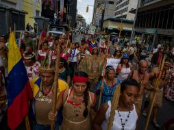 Manifiestan su rechazo a la decisión de la OEA de activar la Carta Democrática a Venezuela. EFE / ARCHIVO