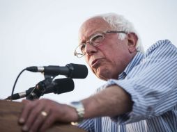 Una derrota en California, el estado más populoso del país, debilitaría su posición contra Clinton. AFP / R. Talaie