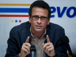 Capriles indicó que llegó el tiempo para que dejen se burlarse más del pueblo venezolano. EFE / ARCHIVO
