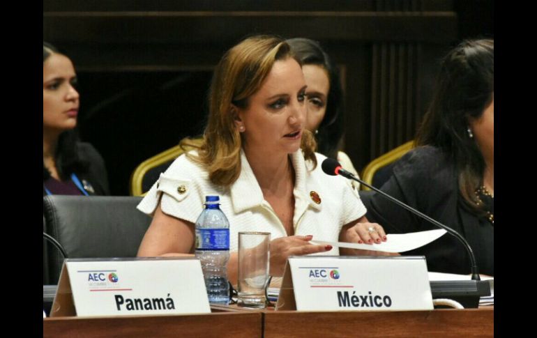 Ruiz Massieu reiteró el compromiso de México de dar continuidad a los proyectos de cooperación. TWITTER / @SRE_mx