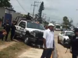 Al panista Fernando Yunes le encontraron dos maletas sospechosas en su camioneta, según se ha informado. ESPECIAL / Periscope / Fernando Yunes