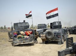 Los cuerpos serían principalmente de soldados iraquíes muertos por los yihadistas del EI. AP / O. Sami