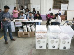 La entidad con más cargos a renovar este domingo fue Oaxaca, con un total de 613, que incluyen el gobierno estatal. EFE / M. Martínez