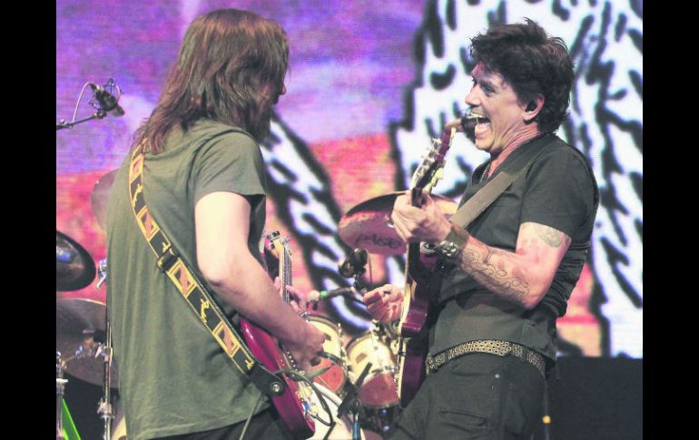 Consejos. Saúl Hernández, líder de Caifanes, le pide a los padres que se comuniquen con sus hijos. SUN /