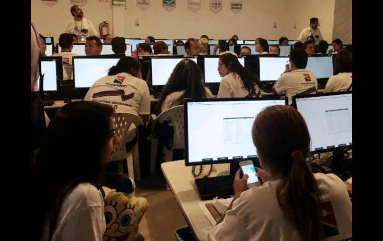 Varios estados comenzaron a registrar los primeros datos en el Programas de Resultados Electorales Preliminares. NTX /