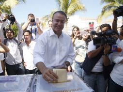 Ordaz Coppel se proclamó ganador de la contienda. NTX / E. Jaramillo