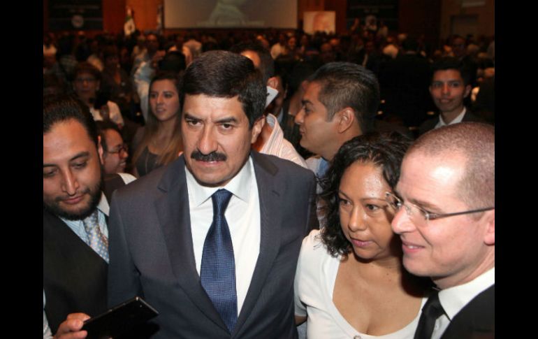 Javier Corral se proclamó ganador tras el cierre de las casillas. SUN / Javier Corral se proclamó ganador tras el cie