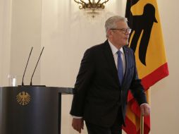 Gauck, antiguo pastor protestante y disidente de la extinta República Democrática Alemana (RDA), tiene 76 años. AP / M. Sohn