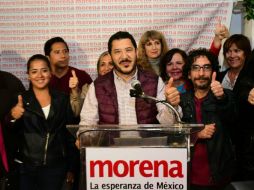 Al computarse el 89% de las casillas, Morena suma 583 mil 569 votos, según el PREP. TWITTER / @ALDFmorena