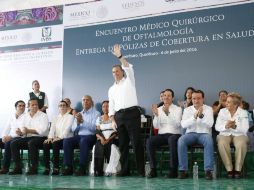 En cuanto a los resultados del PRI en estas elecciones, Meade opinó que demuestran la manifestación de la voluntad. TWITTER / @JoseAMeadeK