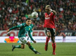 Jiménez (d) estuvo presente en 10 partidos de los 17 de la temporada regular con Xolos. MEXSPORT / ARCHIVO