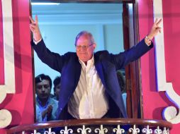 Keiko Fujimori y Pedro Pablo Kuczynski (en la imagen) se mantienen alejados de la prensa hasta tener más certezas. AFP / M. Bernetti