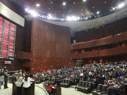 Los legisladores indican que una vez que el documento sea aprobado, se remitirá a la Jucopo. SUN / ARCHIVO