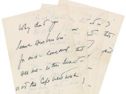 La carta fue escrita el 23 de noviembre de 1963, semanas antes del asesinato de Kennedy. ESPECIAL / www.rrauction.com