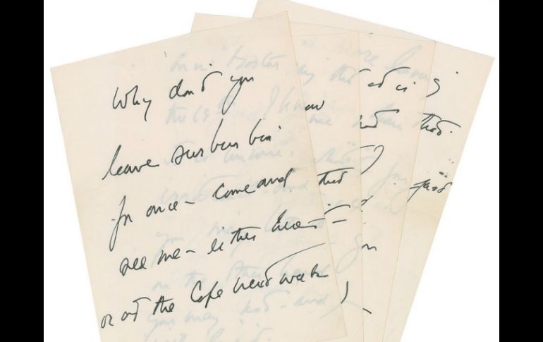 La carta fue escrita el 23 de noviembre de 1963, semanas antes del asesinato de Kennedy. ESPECIAL / www.rrauction.com