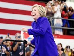 La ex primera dama, Hillary Clinton, ganó en los comicios demócratas del estado. AFP / J. Alcorn