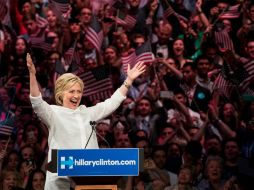 Clinton ya dispone de los delegados necesarios para ser la candidata del partido. AFP / D. Angerer