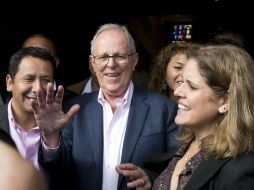 Pedro Pablo Kuczynski y Mercedes Aráoz, candidata a segunda vicepresidente. AP / S. Izquierdo