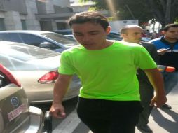 El delantero tiene contrato con Chivas por un año y medio más, pero prefiere no hablar de eso frente a los medios. EL INFORMADOR / A. Ramírez