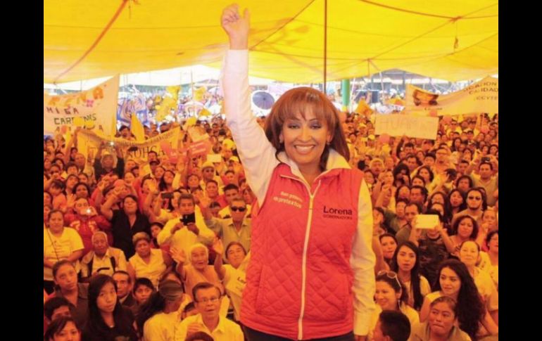 Declaró no reconocer los resultados electorales que dio a conocer el PREP. TWITTER / @lorenacuellar
