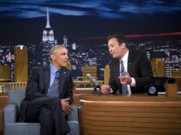 Este miércoles fueron difundidos los avances de una entrevista que tendrá Obama con Jimmy Fallon en el programa The Tonight Show. AP / P. Martinez
