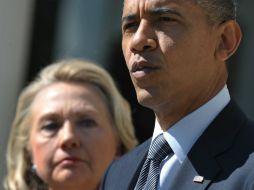 Luego de reunirse con el todavía precandidato Sanders, Obama felicita a Clinton por ''hacer historia''. AFP / ARCHIVO