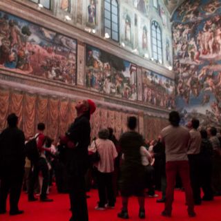 Por hora, ingresan dos mil a réplica de la Capilla Sixtina