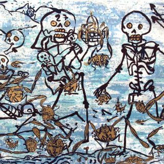 Pintura mexicana conquista Roma