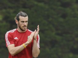 El jugador buscará hacer un buen partido junto a sus compañeros de la Selección galesa. AFP / D. Meyer