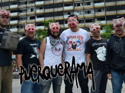 Furia, Pancho, H, Chicho, Fer, Alex y Rafa, el grupo vuelve a este foro tapatío que los ha acogido en varias ocasiones. FACEBOOK / Puerquerama