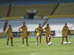 Los Leones entrenan bajo el mando de Gustavo Nápoles, auxiliar técnico de Joel Sánchez. EL INFORMADOR / ARCHIVO