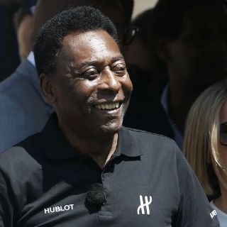 Pelé y Usain Bolt se encuentran en NY