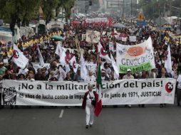 Señalan que en todo momento el gobierno hizo valer el respeto a la libertad de manifestación. SUN /