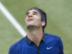 Federer vio como se le escapaba el acceso a la final, después de ganar el primer set con gran maestría. AFP / T. Kienzle