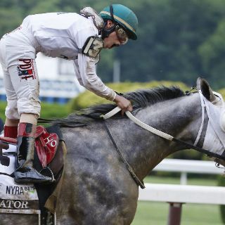 Creator y boricua Ortiz sorprenden y ganan en Belmont