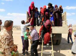 Más de 20 mil personas han podido huir de la ciudad y sus alrededores desde que el Ejército iraquí comenzó la ofensiva. EFE /