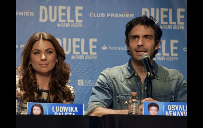 Ludwika Paleta y Osvaldo Benavides interpretarán los personajes de 'Karina' y 'Diego'. SUN /