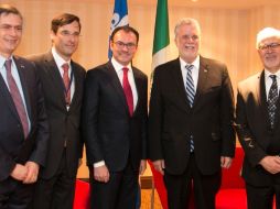 El titular de Hacienda realizó una gira de trabajo de dos días por Montreal y Toronto. TWITTER / @LVidegaray
