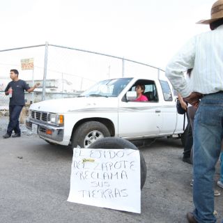 La SCT busca arreglo con ejidatarios de El Zapote