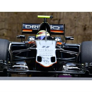 'Checo' Pérez termina tercero en entrenamientos de Bakú