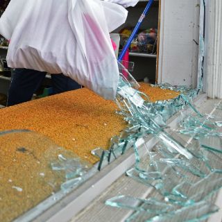 Vandalizan central camionera en Chiapas