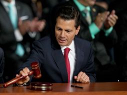 El Nuevo Sistema de Justicia Penal es la transformación jurídica más importante de los últimos 100 años, dijo Peña Nieto. AP / R. Blackwell