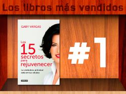 El libro de Gaby Vargas es el libro de no ficción más vendido de la semana. ESPECIAL /