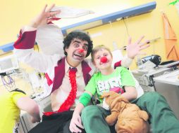 Espejo del alma. Para Villazón, un payaso significa la razón por la cual lloramos y también reímos con él. ESPECIAL / Berlín Tempelhof